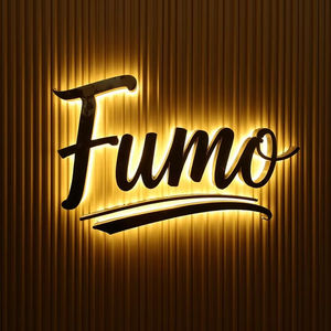 Vitrine Acrylique Mini Led Éclairé Solide Lettres Personnelles 3D Boutique Signalisation Publicité Police Panneau Peint - Product Image 1