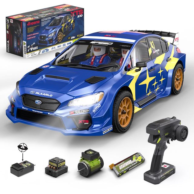 2026 New Rlaarlo XTS-S10 1/10 Scale 4WD RC Model Car 60-80km/h Speed 2.4GHz 4-Channel Drifting Style Rally Car for Adults Gift