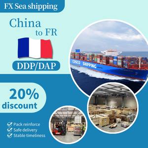 Cina Top5 società di logistica DDP Fba spedizione porta a porta servizio di logistica trasporto marittimo spedizioniere spedizione dalla cina alla francia - Product Image 1