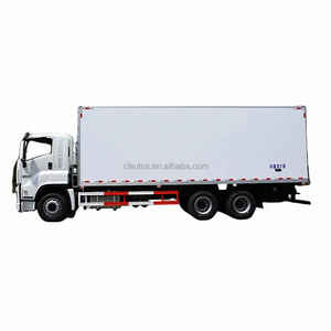 Nouveau <span class=keywords><strong>camion</strong></span> frigorifique Isuzu 4X2 10 tonnes 25 Cbm robuste avec unité de réfrigérateur Thermo King congélateur <span class=keywords><strong>camion</strong></span> moteur poulet congelé - Product Image 3