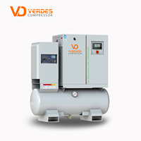 VERDES 5Kw 7.5Kw 11Kw 12Bar 15Bar 16Bar 30Bar 5Hp 10Hp Compresseur d'air médical à défilement silencieux sans huile Compresseurs d'air
