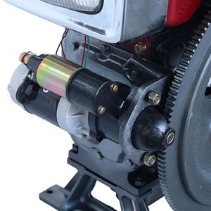 <b>Professional</b> Service Heavy-Duty Water-Cooled Diesel Engine ZS1100 Electric Start 15 HP with Motor Bearing <b>Lights</b> - Product Image 4