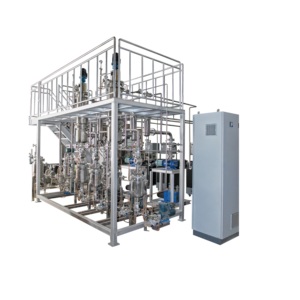 Sistema de Destilación por Película Fina de Dos Etapas bibo, Capacidad de 100 kg/h, Incluye Bomba, Motor y Núcleo del Motor - Product Image 1