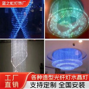 Fiber Optic Starry Sky Ceiling Light 1.0mm Diameter LED Indoor Lighting For Cinemas Restaurants Bars Decorative Fixture - Product Image 5