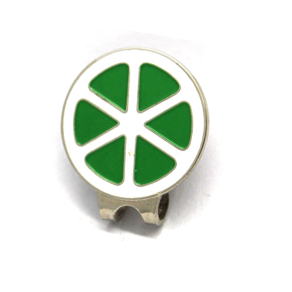 Профессиональные Заказные Магнитный маркер мяча для гольфа на клипсе; Крепящиеся к шляпе