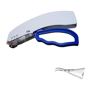 <span class=keywords><strong>Stapler</strong></span> Kulit Medis Steril Manual Sekali Pakai 35W Instrumen Bedah Hewan - Product Image 1