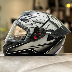 Mũ bảo hiểm đua xe địa hình <span class=keywords><strong>full</strong></span> <span class=keywords><strong>face</strong></span> độc đáo, chất liệu ABS, đạt chuẩn DOT, dành cho xe tay ga, cỡ XL, bảo vệ khi đi xe máy - Product Image 3