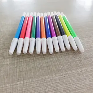 Çin üretici 12 renk 24 renk kalıcı yeniden doldurulabilir marker boya kalemleri