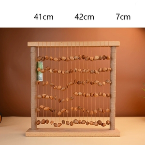 Wholesale Wooden Fruit Shell Row Bell Percussion Instrument Orff <b>Musical</b> Instrument For Sound Therapy And Home Decor - Product Image 6