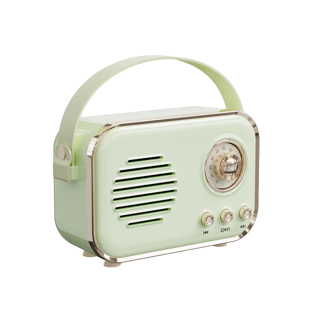 P33 Retro Altavoz Vintage Portable Music Player Retro Style Classic Vintage Radio Mini Retro Vintage Radio Blue tooh Speaker