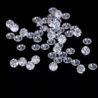 Vente en gros de pierres de moissanite cultivées en laboratoire, rondes, D VVS, blanches, 0,8 mm, 1 mm, 1,5 mm, 2 mm, 2,5 mm, utilisées pour la fabrication de bijoux pour femmes