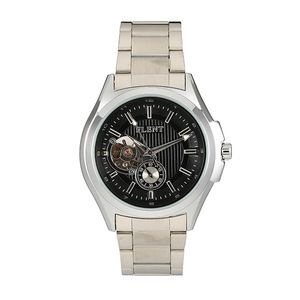 Montre-bracelet mécanique automatique pour homme, élégante et tendance, en acier inoxydable, avec aiguilles lumineuses, alarme, sport - Product Image 5