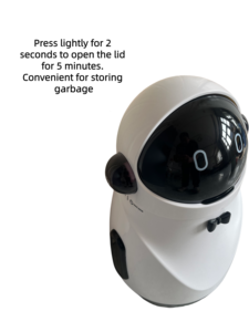 2026 New Home Indoor Automatic Intelligent Garbage <strong>Can</strong> with Lid and Wheel Vertical Garbage <strong>Can</strong> - Product Image 5