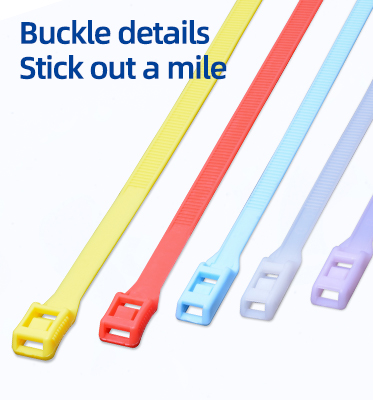 Naughty Castle Cable Ties 9.0*500mm nylon cable tie Reverse type zip tie Various models are available Natural or black