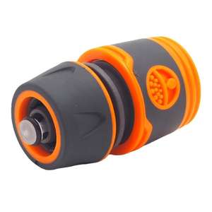 Conector Rápido para Tubería de Agua de 16 mm para Manguera de Jardín con Revestimiento de Goma, Fácil de Instalar - Product Image 3