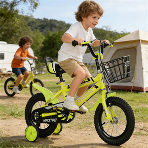 Vélo pour enfants de <span class=keywords><strong>14</strong></span> <span class=keywords><strong>pouces</strong></span> avec panier et roues d'apprentissage, <span class=keywords><strong>stabilisateur</strong></span>, vélo de sécurité pour tout-petits, vélo pour enfants DW-HBDS-XSD17 - Product Image 5