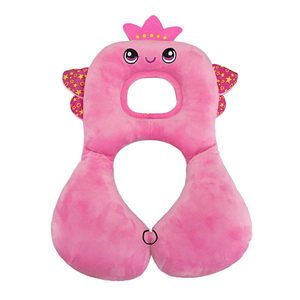 Oreiller de cou protecteur dessin animé bébé siège de voiture appui-tête oreiller doux enfants de 6-24 mois <span class=keywords><strong>coussin</strong></span> de soutien de la tête en forme de U Portable - Product Image 6