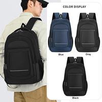 Sac à dos de voyage imperméable à grande capacité avec fermeture éclair durable pour l'extérieur, sac à dos pour ordinateur portable, sac à dos scolaire pour étudiants, avec logo personnalisé