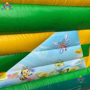 Château gonflable WINWAYTOYS pour fête de printemps, jeu combiné amusant en forme de champignon - Matériel PVC, capacité de 5 à 10 personnes, installation facile, location en gros en extérieur - Product Image 6