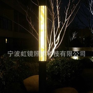 Lámpara de jardín LED Hongjing de acero inoxidable, 80 Ra, 50000 horas de duración, lámpara exterior para patio y camino. - Product Image 3
