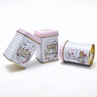 Boîtes à thé personnalisées, petites boîtes carrées de 25g, boîte à thé hermétique, stockage de thé en alliage, récipient en métal