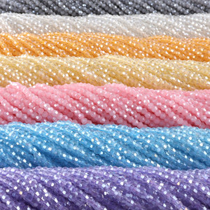 JC 85 Perles par Fil Nouvelles Couleurs Perles de Cristal de Haute Qualité pour la Fabrication de Bijoux Perles de Verre Bicones en Cristal 4mm - Product Image 1