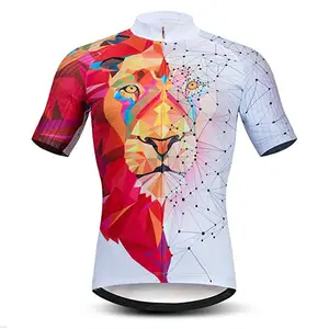 YUEPAI wholesale oem cycling apparel blank specialised trek bike wear clothes sublimation men custom cycling jerseys