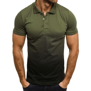 Abbigliamento da squadra personalizzato con stampa Logo Casual estivo in forma uniforme da <span class=keywords><strong>lavoro</strong></span> t-shirt Polo da uomo oversize nera da Golf da uomo - Product Image 2
