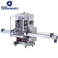 Machine de remplissage automatique haute vitesse SinaEkato à 6 têtes, complète avec moteur et composants de pompe pour cosmétiques et parfums