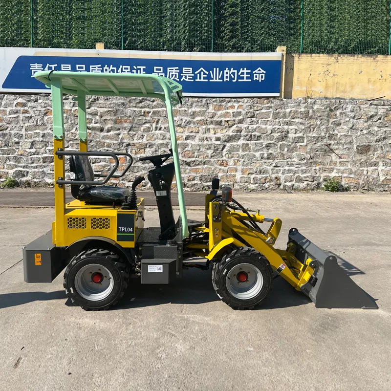 AOLITE E604 4 wheel drive front end loader agricultural ce certificate loader chinese high quality wheel loader