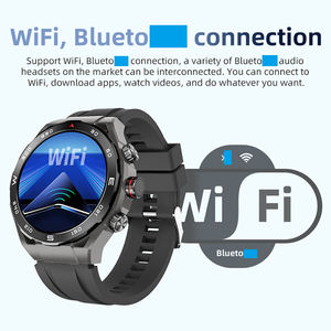 4G Smartwatch 1.43 "Màn Hình Wifi Quay Máy Ảnh Video Cuộc Gọi Hệ Thống NFC GPS Hw18 Cuộc Gọi 2 Amoled Thông Minh Đồng Hồ - Product Image 4