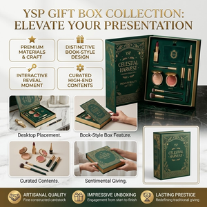 Custom Logo Luxury Book Shaped Cosmetic Makeup Packaging Box with Insert Printed Paper Rigid Gift Boxes for Beauty Gift Sets Box - Product Image 1