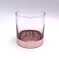 Großhandel Roségold Galvanik Glaswaren Serie Tasse Champagner Becher Wasserglas Becher Wein Dekan ter Home Decoration BR