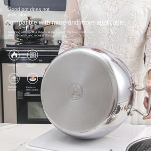 304 отпариватель для пищевых продуктов из нержавеющей стали, бытовой двухслойный горшок для рыбы большой емкости с толстыми тремя слоями для оптовой продажи, подарок - Product Image 4