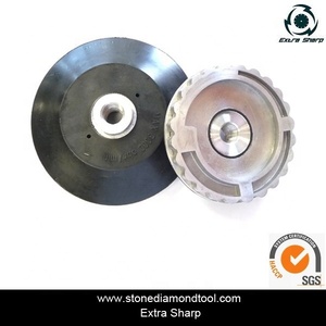 Supporto in alluminio per disco levigante bordo curvo 125mm M14 - Product Image 2