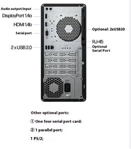 PC HP Pro 288G9 Tower 280 G9 288 G9 E CPU Intel Core I5 12500 16G 512G+1T 500W HP 288G9E PCi <span class=keywords><strong>Ordinateur</strong></span> <span class=keywords><strong>de</strong></span> <span class=keywords><strong>bureau</strong></span> simple unité centrale - Product Image 5