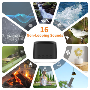Rechargeable White Noise Sound Machine with Breathing Night <b>Light</b>,Timer Memory Portable for Travel Baby <b>Sleep</b> Adult - Product Image 4