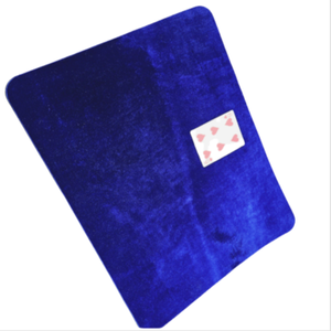 <span class=keywords><strong>Tapis</strong></span> de jeu de cartes de poker en papier personnalisé (noir) pour les tours de magie de rue, les illusions, les accessoires, les gadgets, les accessoires de magiciens - Product Image 2