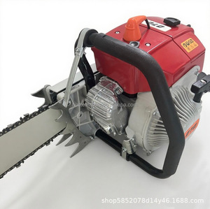 Tronçonneuse à essence 137CC robuste pour l'abattage d'arbres avec lubrification automatique, qualité DIY, OEM disponible - Product Image 4