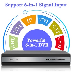 Grabador <span class=keywords><strong>DVR</strong></span> KERUI 4/8CH 6 en 1, solo H.265+, compatible con AHD, TVI, CVI, CVBS, IP, XVI, sistema de vigilancia con acceso remoto por aplicación P2P - Product Image 4