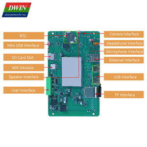 Dwin 7 inch công nghiệp nhúng Android hiển thị rk3566 1280*800 IPS <span class=keywords><strong>LCD</strong></span> cảm ứng điện dung bảng điều chỉnh HMI màn hình - Product Image 3
