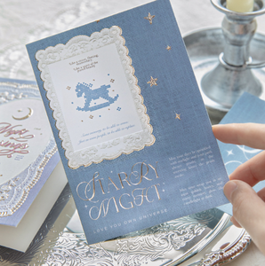 Ensemble de cartes de vœux et d'enveloppes personnalisées, écologiques, avec motifs dorés en relief, thème Amour, Série Ligne Poétique Dentelle, au design raffiné - Product Image 1