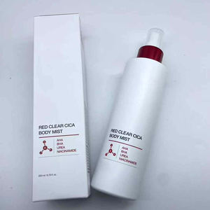 Spray Corporal Calmante de 200 ml con Microfibra Roja Transparente y Centella Asiática, Productos de Belleza Coreanos para el Cuidado de la Piel - Product Image 1