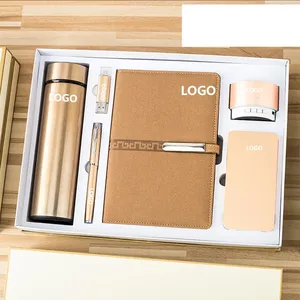 Set de Regalo Promocional Corporativo Personalizado para Empresas, con Caja, Libreta, Taza, Batería Externa y Bolígrafo, para Empleados y Clientes - Product Image 4