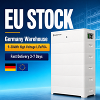 Batterie Lithium-Ion de Stock Allemand pour Stockage d'Énergie Solaire Domiciliaire 15kwh 20kwh 30kw 48v 100ah Lifepo4 51.2v 200ah