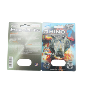Hot Selling Hochwertige Rhino <span class=keywords><strong>Male</strong></span> Enhancement Pills Verpackung 69 24k Card Display Box Verpackung Rhino Capsule Box Verpackung - Product Image 4