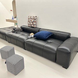 Sofá <span class=keywords><strong>en</strong></span> Forma de <span class=keywords><strong>L</strong></span> de Cuero Genuino al por Mayor, Sofás de Alta Calidad para Sala de Estar, Sofá Moderno y Relajante - Product Image 3