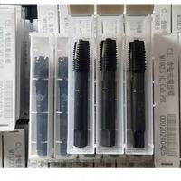 Tarauds à filetage droit en cobalt HSS/HSSE revêtus d'étain DIN371 à rainures spirales droites M2-M10 Garantie 3 ans