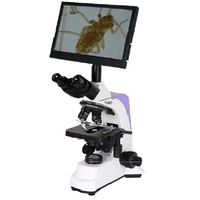 Meilleures ventes Microscope binoculaire microscopique portatif pour animaux Microscope pour animaux avec caméra Endoscope médical portable pour animaux de compagnie