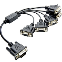 Câble coaxial à fibre optique torsadée DB44 44 broches mâle, assemblage DB personnalisé, angle droit/gauche, gaine PVC, pour moniteur et lecteur DVD